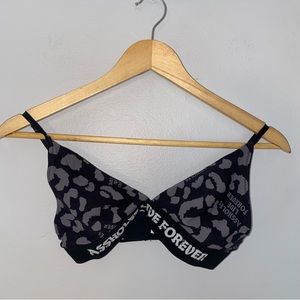 Assholes Live Forever bralette